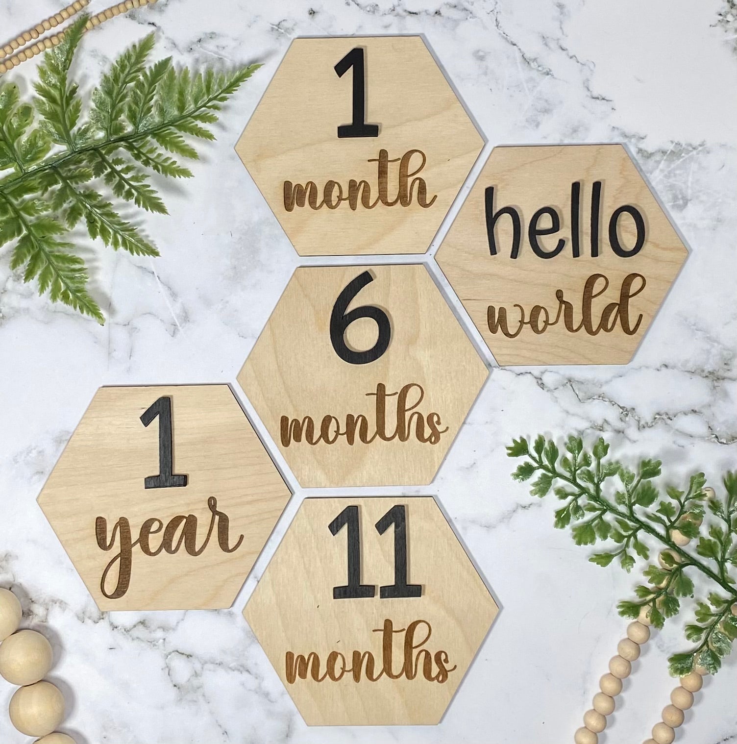 Infant Milestones | Baby Announcements | Monthly Discs | First Year